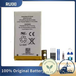 RUIXI 4.51Whr 배터리 iphone 3GS SE 4 5 6 8 plus/7 X 11 미니 Pro 플러스