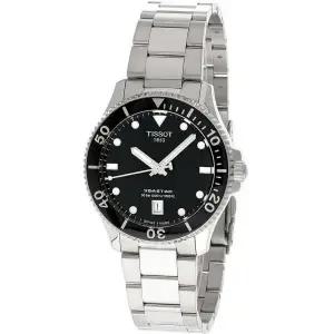 티쏘 [세금포함] [정품] Seastar 1000 블랙 다이얼 40MM SS Men 시계 T120.410.11.051.00 명품시계 패션시