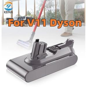 V11 배터리 5000-12800mAh 25.2V 배터리 다이슨 V11 SV15 SV16 SV17 SV18 SV22, V11 동물 푹신한 진공 청소기 리튬 이온 배터리