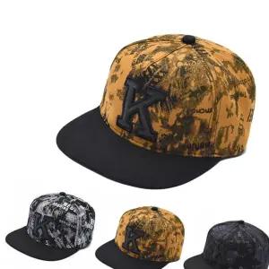 남자스냅백 K그래픽 스냅백 ELM-081