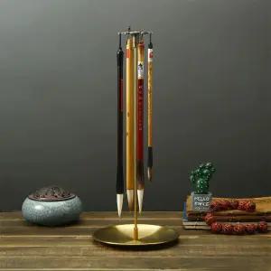 붓 거치대 서예 붓걸이 동양화 스탠드 걸이대 받침대 펜걸이 정리대