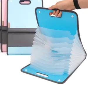 AJAJA 손잡이문서파일13칸A4 서류보관케이스