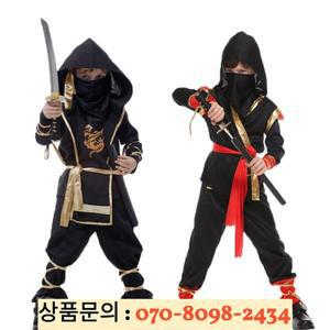 성인 할로윈 코스튬 파티 의상 어린이 남아 닌자 사무라이 공연복 가면 무도회 테마