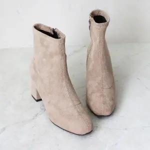 [롯데백화점]원더슈즈 올댓룩 컴포트 쿠션 미끄럼방지 스웨이드 앵글부츠 6CM MR-603