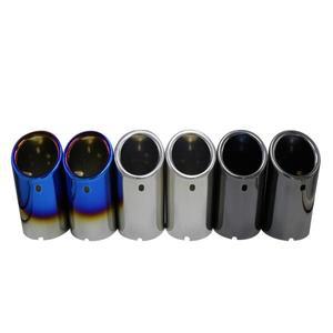 자동차 배기 머플러 팁 커버  BMW 호환 F30 2013- E92 3 시리즈 GT 325i 스테인레스 스틸 액세서리  70mm