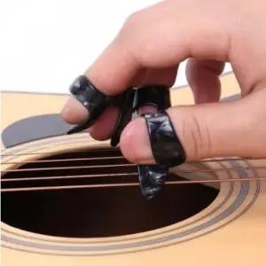 고품질 피크 핑거 4개입 손가락 피크 통기타피크 픽크 손가락피크 (WFK782G)