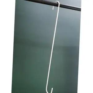 S고리 S자 스틸 고리 화이트 50cm