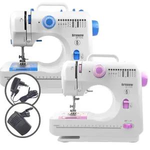 브래뉴 가정용 재봉틀 홈 미싱 전기식 페달 사용 가능/미싱기/셀프/수선/제봉틀/자동/재봉/멀티/