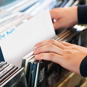 LP/CD 알파벳 색인 카드 10pcs 비닐 레코드 분배기 탭 분류 아크릴 투명 가로 세로