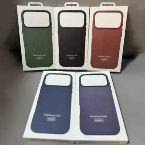 애플 맥세이프 테크우븐 마그네틱 케이스 (아이폰 17 프로 맥스, 17 에어용) 무선 충전 보호 커버