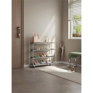 아파트현관신발장 학원신발장 수납장 슬림 미니 블랙 학원