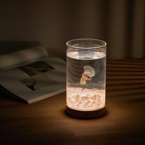 가정용 수족관 구피 금붕어 원형수조 60x30x47cm 테이블 베타 거실 열대어 유리어항