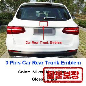 최고급 3핀 스타 로고 리어 트렁크 엠블럼 부트 배지 오리지널 A C E 클래스 W166 W205