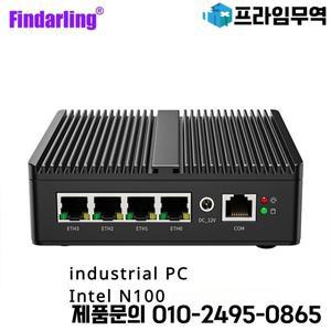 산업용 미니 PC Intel N100/N150 소프트 라우터 i226V 2.5G LAN DDR5 NVME SSD pfSense 방화벽 어플라이언
