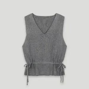[롯데백화점]코데즈컴바인 브이넥 허리 스트링 니트 베스트 CKC-VT001W9