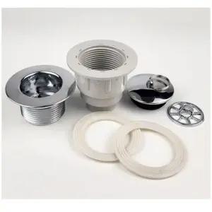 민광CC 욕조배수구 일자타입 트랩 헤드 (호스X)