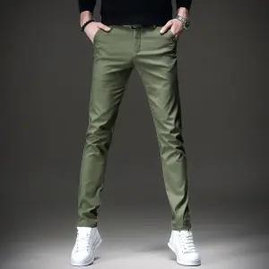 보니따스 남성 배기핏 바지 팬츠 귀색 봄가을 캐주얼 슬림 조거 스판 코디 비즈니스 정장 힛템