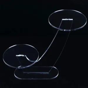 빌바오 아크릴 원형 선반 진열대 상품전시 디스플레이 가게 매장