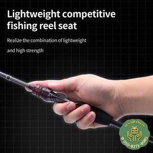 FISHINGFANS 고탄소 경량 문어 170 낚싯대 티타늄 팁 오징어 캐스팅 로드 보트