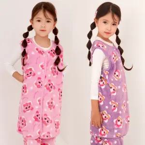 슈팅스타 캐치티니핑 여아용 수면조끼 / 유아 초등 겨울 수면조끼