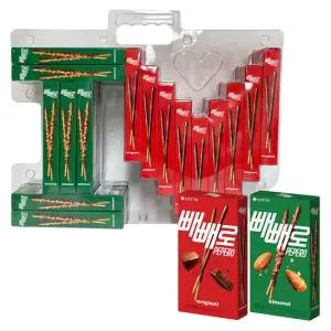 아이러브빼빼로 16갑 초코9갑 아몬드7갑)