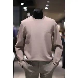 [롯데백화점]본매그넘 BON 22F/W 멜라키 베이지 레터링 포인트 맨투맨 남성 티셔츠 (BN2FTS700)