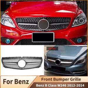 메르세데스-벤츠 B 클래스 W246 2012 B180 B200 액세서리 프론트 메쉬 범퍼 후드 그릴