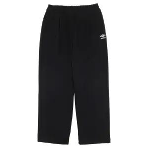 엄브로 에센셜 기모 와이드 스트레이트 팬츠 UQ423CFPO3BLK