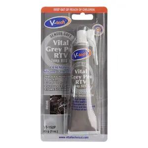 브이텍 VT-152P RTV 초고열용 자동차전용 가스켓 실리콘 그레이 85g