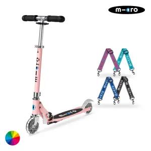 마이크로 스프라이트 LED 두발 초등학생 킥보드(색상선택)