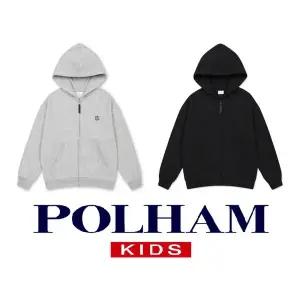 [폴햄키즈](의정부점)공용)기모 플리스 후드 집업 PKF4TC3010