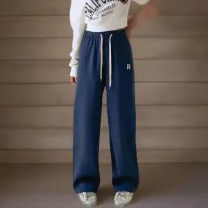 /신상오픈런 여성 겨울 와이드 기모 트레이닝바지