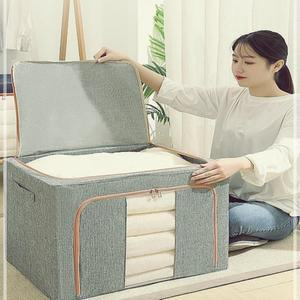 대형 언더베드 상자 리빙l 패브릭 박스 함 부직포 이불 정리 장 보관 의류 수납 옷