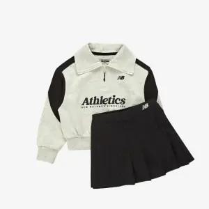 키즈트레이닝세트 HQK NK9YF1802G-33 NBGC 반집업 스커트 셋업