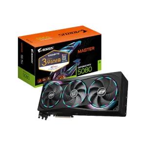 기가바이트 AORUS 지포스 RTX 5080 MASTER D7 16GB 피씨디렉트--