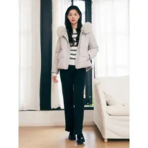 갤러리아 기모 버튼 장식 부츠컷 데님 팬츠(GPBA8SLJ51)*