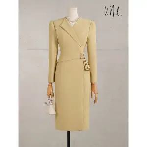 [하프클럽/윈]UNE그레이스시크 럭셔리원피스