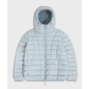 11월 19일 배송 CHICKS 커브라인 후디드 라이트 패딩 스카이블루 5016180055 298100