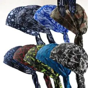 [하프클럽/]국산 여름 쿨링 전사 냉감 자전거 스포츠 골프 두건