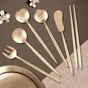 달스푼 달포크 클로버스푼 하트스푼 땅콩 젓가락 소_23390854