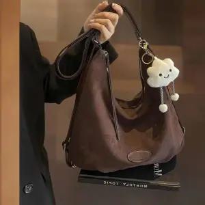 여성용 다기능 가죽 백팩 사무실 스타일 가을 숄더백