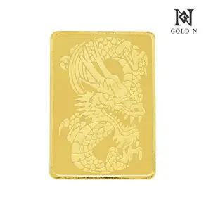 [골드앤]골드앤 순금 24K 청룡 프레스 골드바_3.75g