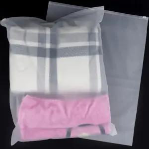 쇼핑몰 패딩 포장 반투명 PVC 지퍼백 파우치 40x50cm 1P