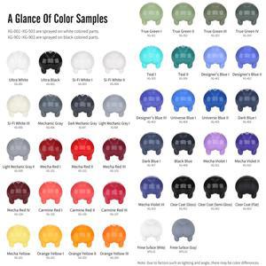 DSPIAE XG 시리즈 프리믹스 수성 페인트 50ML 기본 색상 마스터 스프레이 키트 모델 취미 DIY 수작업용