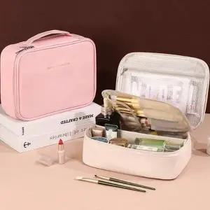 대형 휴대용 화장품 파우치 여행용