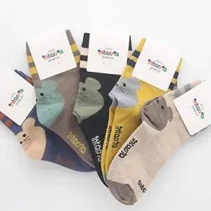 [셀러허브 패션]아동용 중목 양말 3-4세(2호) 5켤레 N166431 스타킹