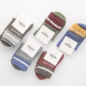 [셀러허브 패션]아동용 중목 양말 5-6세(3호) 5켤레 N166412 아동의류