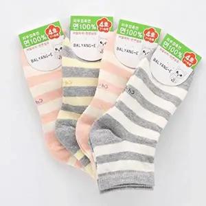 [셀러허브 패션]아동양말 7 8세용 단목 양말 6켤레 랜덤 N162561