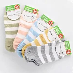 [셀러허브 패션]아동양말 7 8세용 단목 양말 6켤레 랜덤 N162501