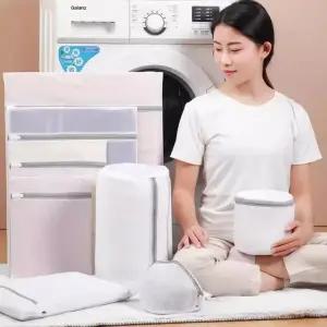 안심 메쉬 사각 빨래망 양말 속옷 세탁망 6종 세트 (WE13640)